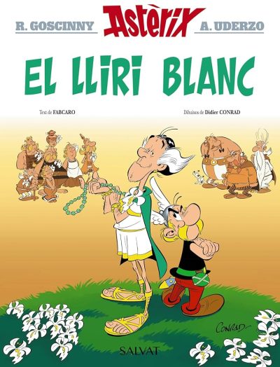asterix el lliri blanc comic català