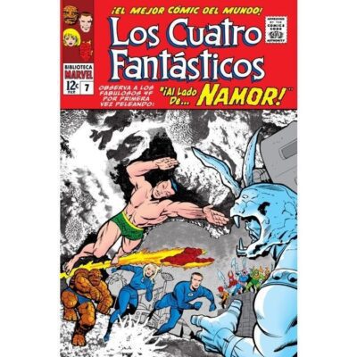 Biblioteca Marvel 27. Los 4 Fantásticos 7 1965