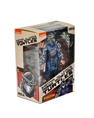 Figura Battle Damaged Shredder TMNT Mirage Comics Tortugas Ninja Neca