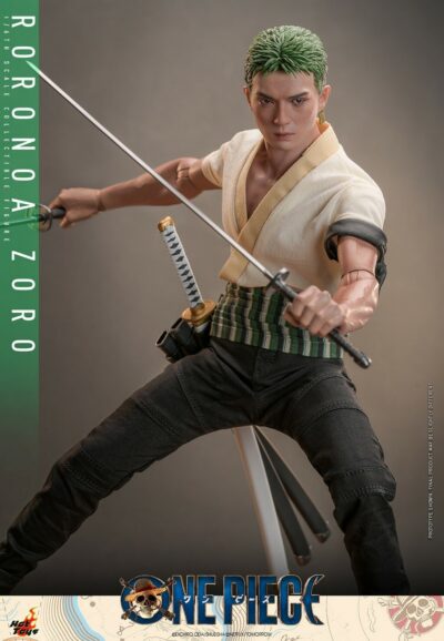 Figura Roronoa Zoro One Piece: Netflix Series Escala 1:6 Hot Toys