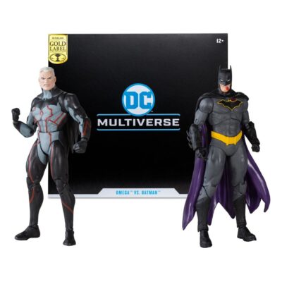 Pack Omega (Unmasked) & Batman (Bloody)(Gold Label) McFarlane Toys