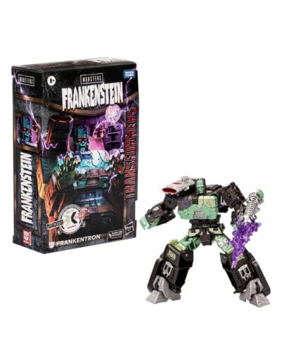Figura Frankentron Transformers X Universal Monsters Frankenstein