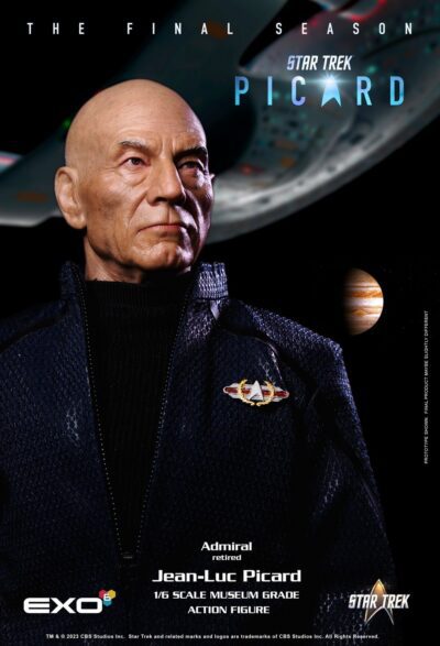 Figura Jean-Luc Picard Star Trek: Picard Escala 1:6 Exo-6