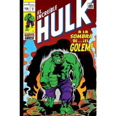 Marvel Gold El Increíble Hulk 3 A la sombra de... ¡El Gólem!