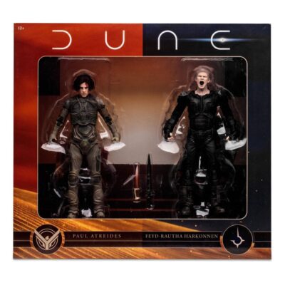 Pack de 2 Figuras Paul Atreides & Feyd-Rautha Harkonnen Dune: parte dos McFarlane Toys