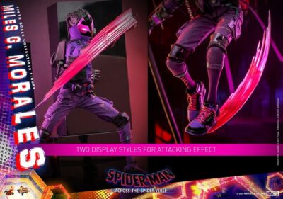 Figura Miles G. Morales Spider-Man: Cruzando el Multiverso Escala 1/6 Hot Toys
