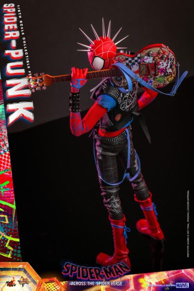 Figura Spider-Punk Spider-Man: Cruzando el Multiverso Escala 1/6 Hot Toys