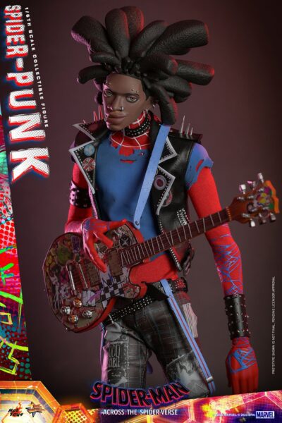 Figura Spider-Punk Spider-Man: Cruzando el Multiverso Escala 1/6 Hot Toys