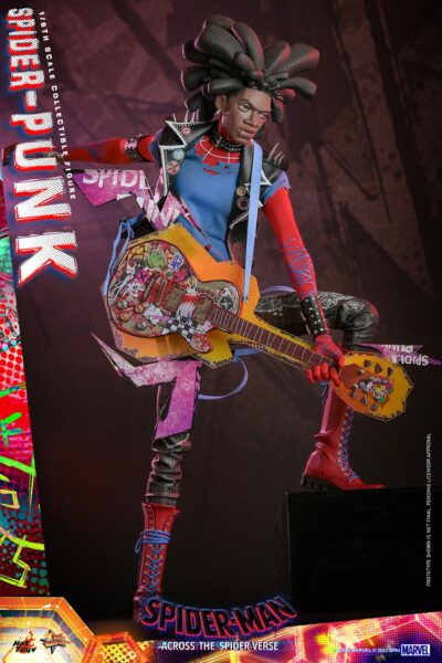 Figura Spider-Punk Spider-Man: Cruzando el Multiverso Escala 1/6 Hot Toys