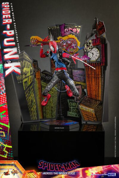 Figura Spider-Punk Spider-Man: Cruzando el Multiverso Escala 1/6 Hot Toys