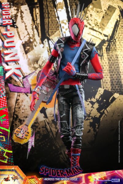 Figura Spider-Punk Spider-Man: Cruzando el Multiverso Escala 1/6 Hot Toys