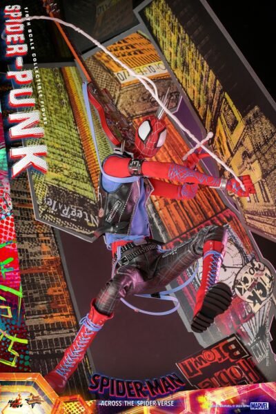 Figura Spider-Punk Spider-Man: Cruzando el Multiverso Escala 1/6 Hot Toys