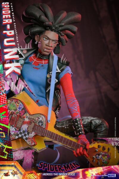 Figura Spider-Punk Spider-Man: Cruzando el Multiverso Escala 1/6 Hot Toys