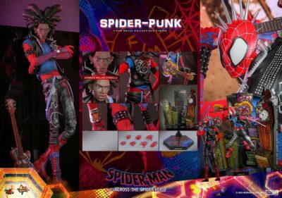 Figura Spider-Punk Spider-Man: Cruzando el Multiverso Escala 1/6 Hot Toys