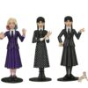 Pack 3 Figuras Wednesday Toony Terrors Neca