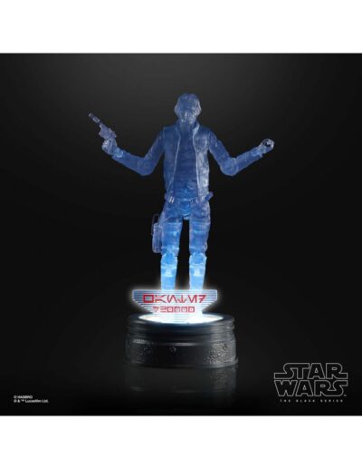 Figura Han Solo. Black Series Holocomm Collection Star Wars Hasbro