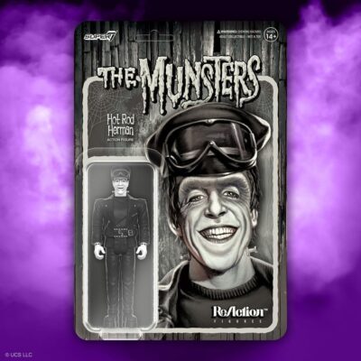 Figura Biker Herman The Munsters ReAction Super7