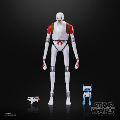 Figura KX Security Droid (Holiday Edition) Black Series Star Wars Hasbro