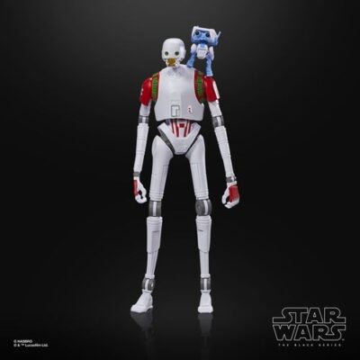 Figura KX Security Droid (Holiday Edition) Black Series Star Wars Hasbro