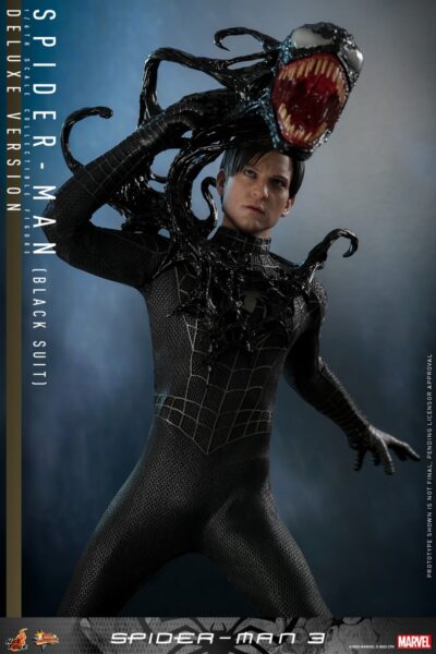 Figura Spiderman 3 Traje Negro Black Suit Deluxe Version Hot Toys