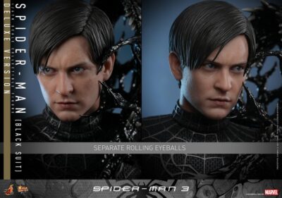 Figura Spiderman 3 Traje Negro Black Suit Deluxe Version Hot Toys