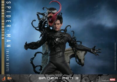 Figura Spiderman 3 Traje Negro Black Suit Deluxe Version Hot Toys