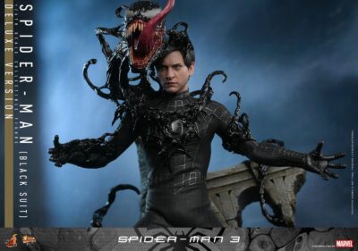 Figura Spiderman 3 Traje Negro Black Suit Deluxe Version Hot Toys