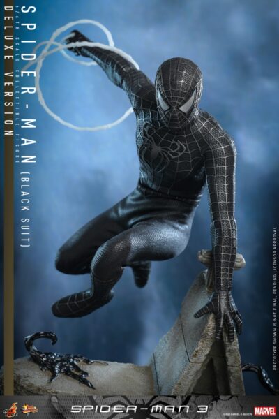Figura Spiderman 3 Traje Negro Black Suit Deluxe Version Hot Toys