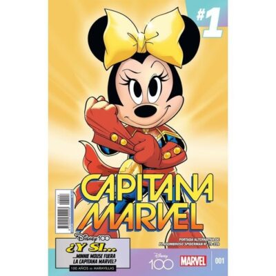 El Asombroso Spiderman 19 (Portada Alternativa Disney 100 - Capitana Marvel)