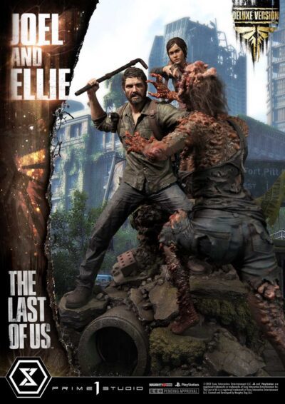 Estatua The Last Of Us Part 1: Joel & Ellie Deluxe 1:4 Prime 1 Studio
