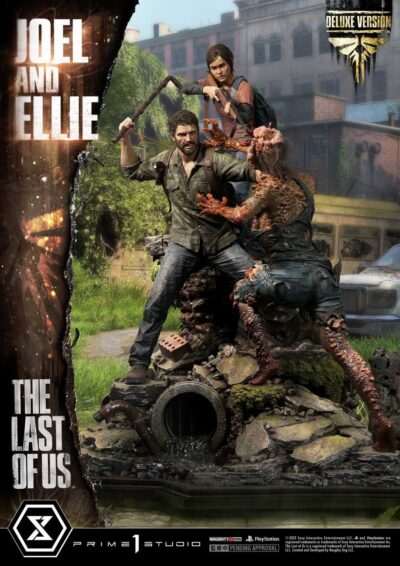 Estatua The Last Of Us Part 1: Joel & Ellie Deluxe 1:4 Prime 1 Studio