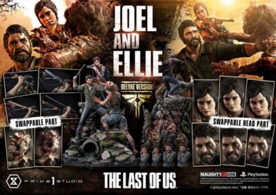 Estatua The Last Of Us Part 1: Joel & Ellie Deluxe 1:4 Prime 1 Studio