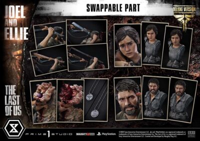 Estatua The Last Of Us Part 1: Joel & Ellie Deluxe 1:4 Prime 1 Studio