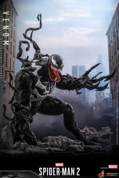 Figura Venom Spider-Man 2 Videogame Masterpiece Hot Toys Escala 1:6