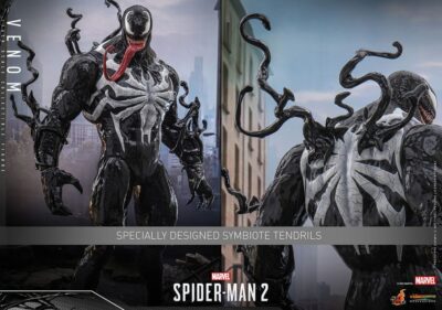 Figura Venom Spider-Man 2 Videogame Masterpiece Hot Toys Escala 1:6