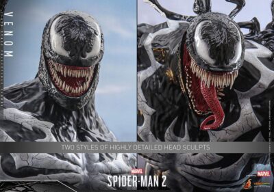 Figura Venom Spider-Man 2 Videogame Masterpiece Hot Toys Escala 1:6