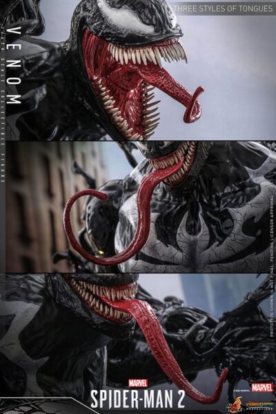 Figura Venom Spider-Man 2 Videogame Masterpiece Hot Toys Escala 1:6