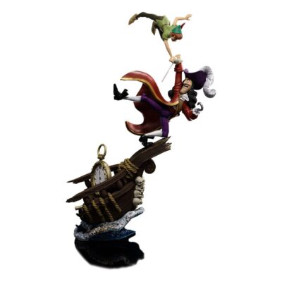 Estatua Peter Pan vs Hook Escala 1/10 Iron Studios