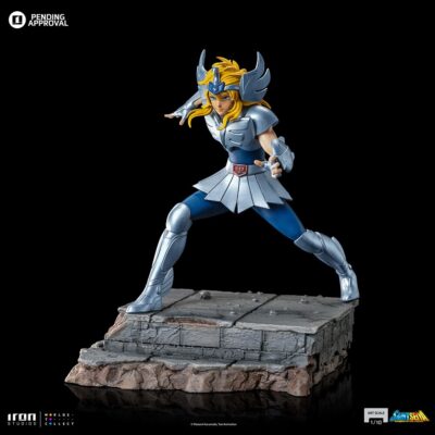 Estatua Cygnus Hyoga Saint Seiya Los Caballeros del Zodiaco Iron Studios