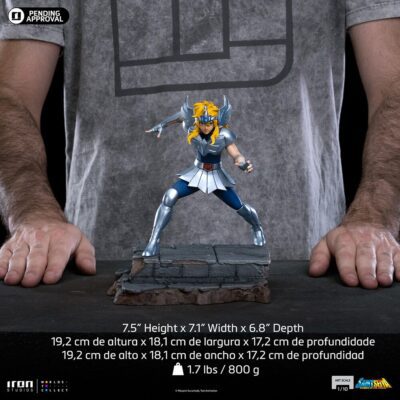 Estatua Cygnus Hyoga Saint Seiya Los Caballeros del Zodiaco Iron Studios