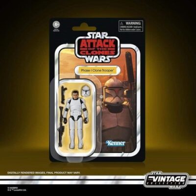 Figura Phase I Clone Trooper The Vintage Collection Star Wars Hasbro