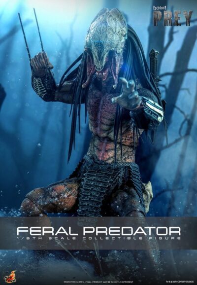Figura Prey Feral Predator Escala 1/6 Hot Toys