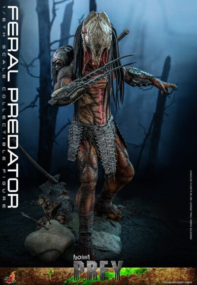 Figura Prey Feral Predator Escala 1/6 Hot Toys