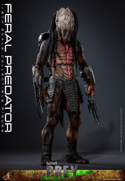 Figura Prey Feral Predator Escala 1/6 Hot Toys
