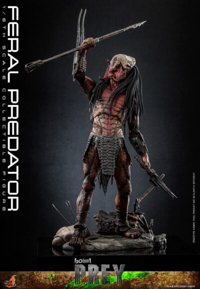 Figura Prey Feral Predator Escala 1/6 Hot Toys