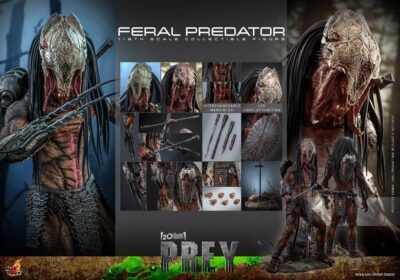 Figura Prey Feral Predator Escala 1/6 Hot Toys