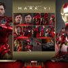 Figura Iron Man 2 Mark VI Escala 1/4 Hot Toys