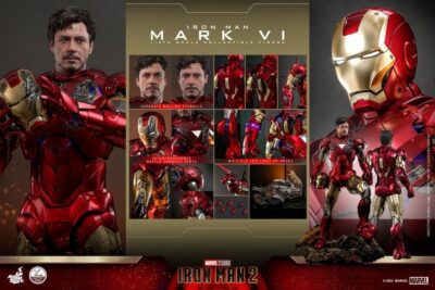 Figura Iron Man 2 Mark VI Escala 1/4 Hot Toys