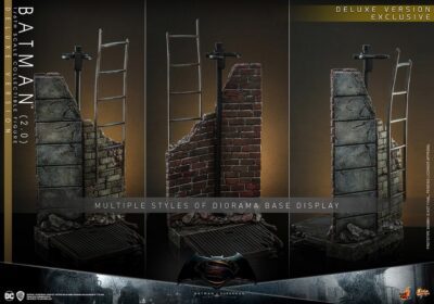 Figura Batman 2.0 Deluxe Version Batman V Superman Dawn of Justice Hot Toys Escala 1:6