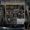 Figura Batman 2.0 Deluxe Version Batman V Superman Dawn of Justice Hot Toys Escala 1:6
